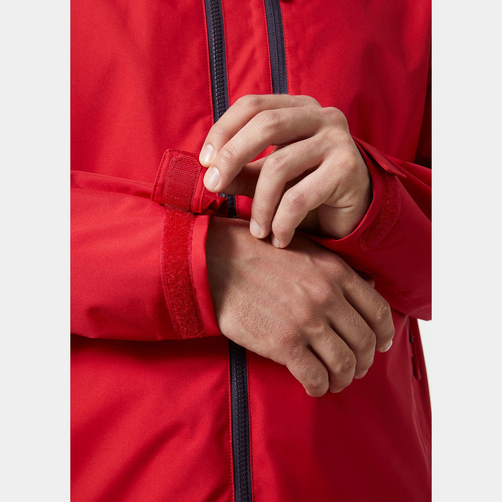 CREW HOODED MIDLAYER JACKET 2, RED, XXL