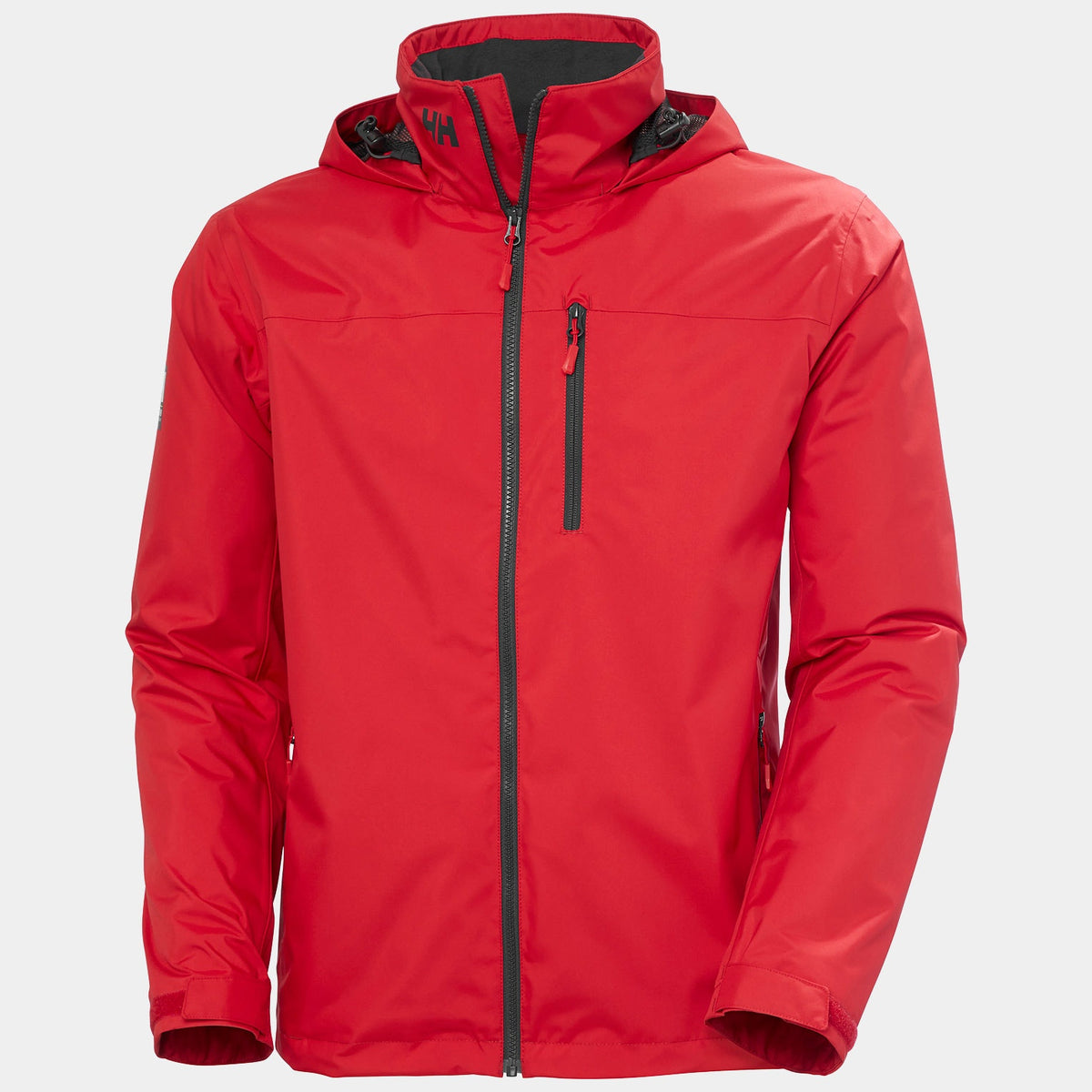 CREW HOODED MIDLAYER JACKET 2, RED, XXL