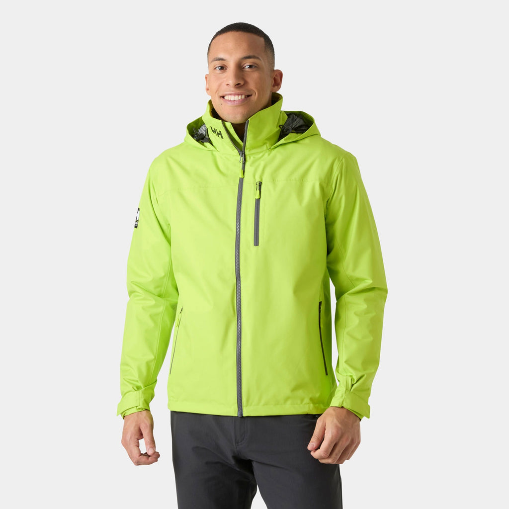 CREW HOODED MIDLAYER JACKET 2, LUMINOUS GR, XXL
