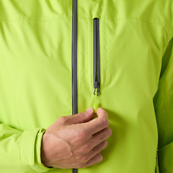 CREW HOODED MIDLAYER JACKET 2, LUMINOUS GR, XXL