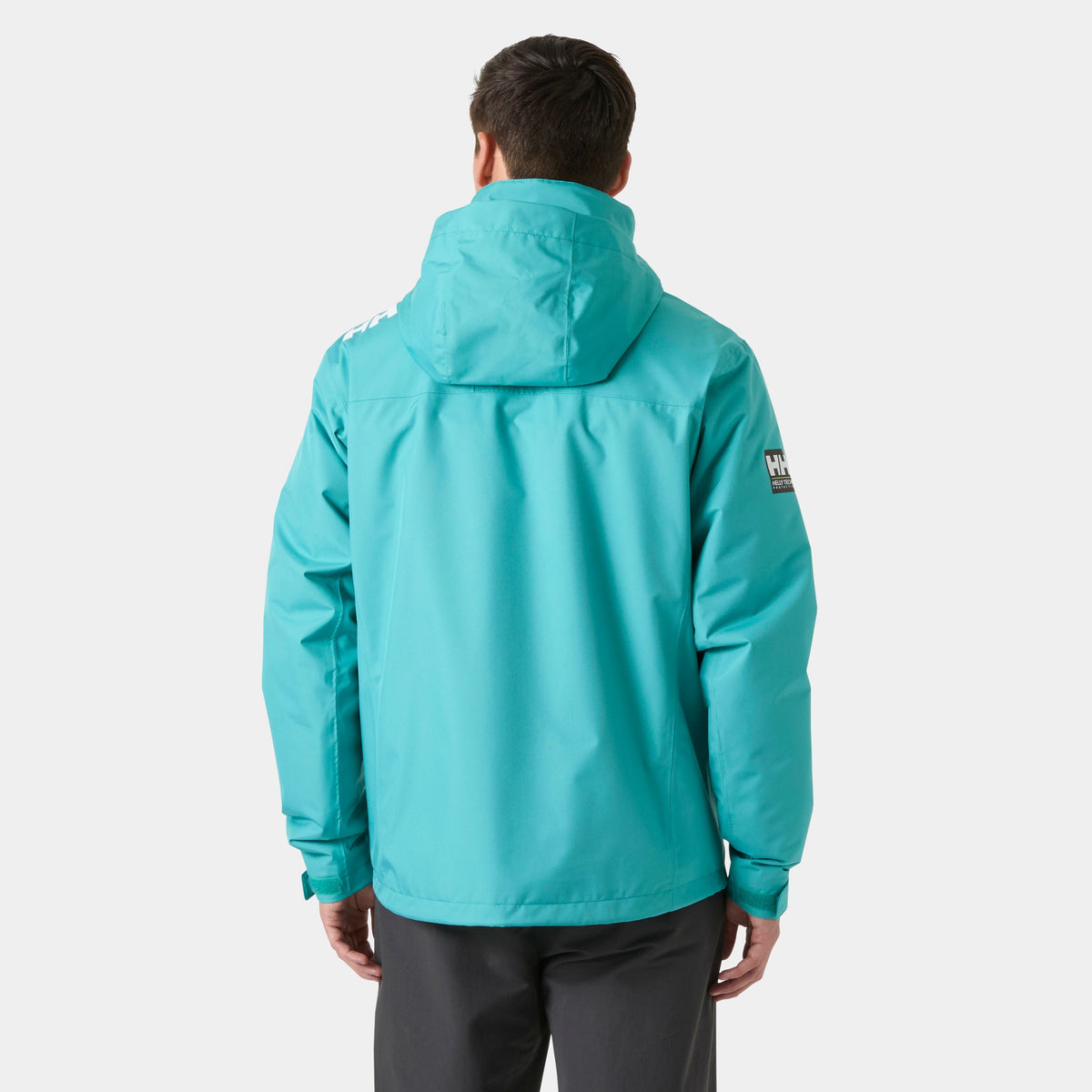 CREW HOODED MIDLAYER JACKET 2, DARK MINT, S