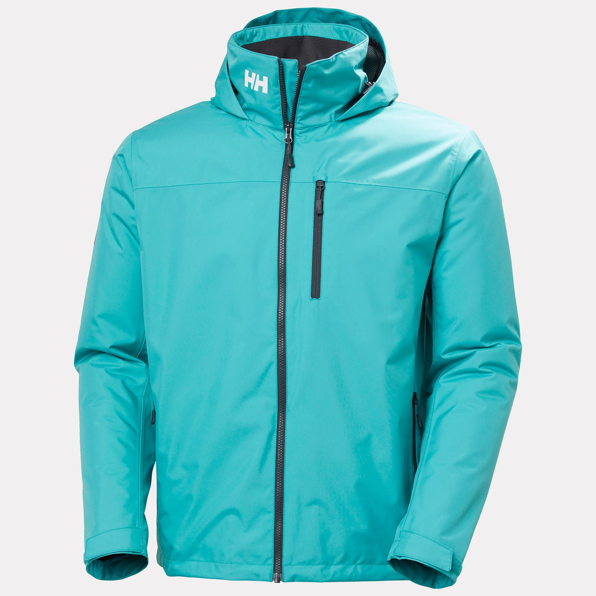 CREW HOODED MIDLAYER JACKET 2, DARK MINT, S