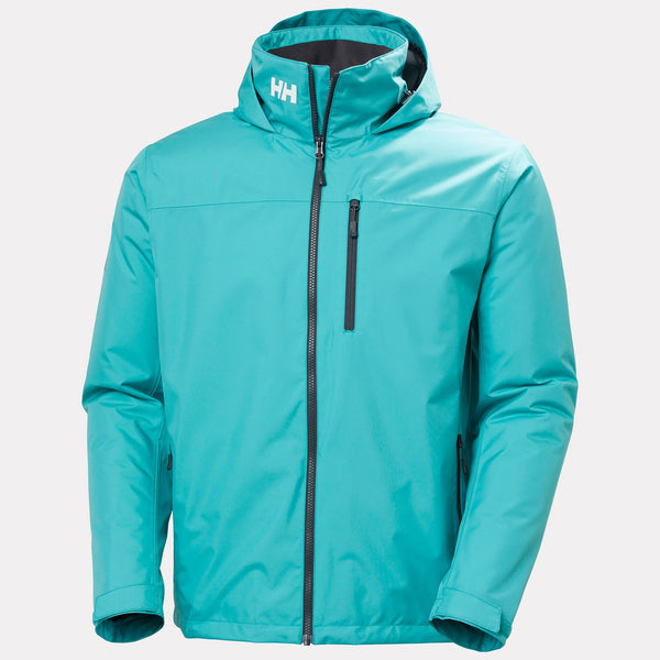 CREW HOODED MIDLAYER JACKET 2, DARK MINT, S