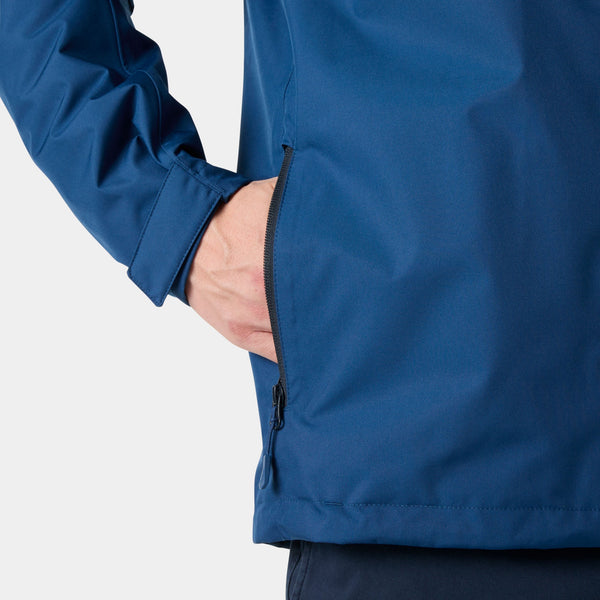 CREW HOODED MIDLAYER JACKET 2, DARK BLUE, XXL
