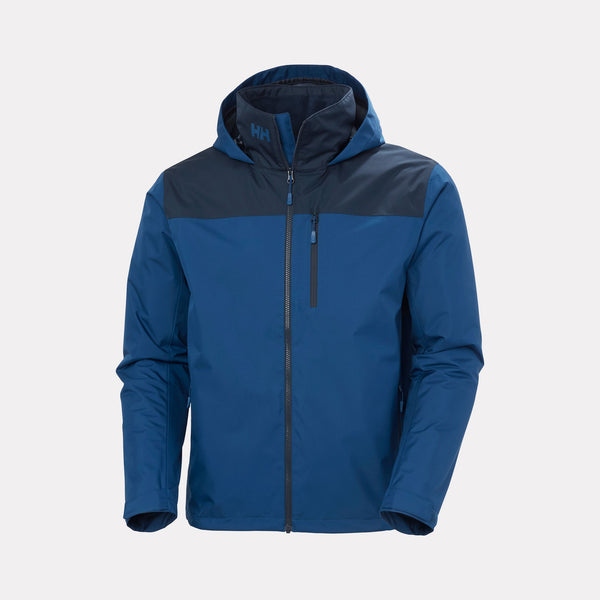 CREW HOODED MIDLAYER JACKET 2, DARK BLUE, XXL