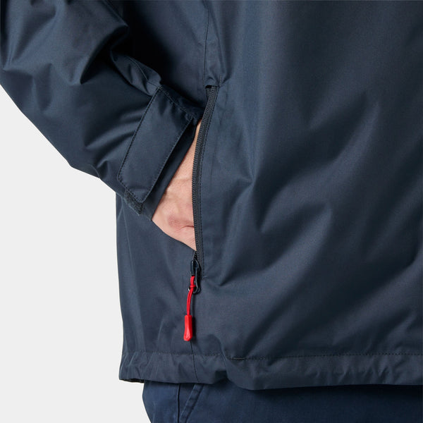 CREW HOODED MIDLAYER JACKET 2, NAVY, XXL