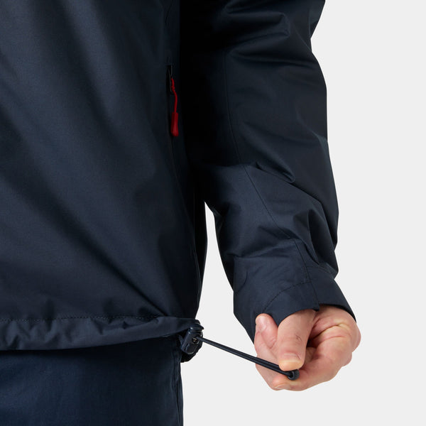 CREW HOODED MIDLAYER JACKET 2, NAVY, XXL
