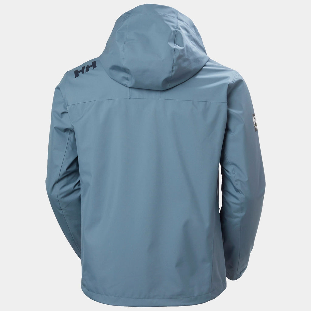 CREW HOODED MIDLAYER JACKET 2, WASHED NAVY, XXL