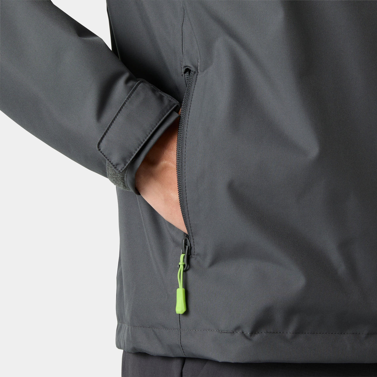 CREW HOODED MIDLAYER JACKET 2, THUNDER GRE, XXL