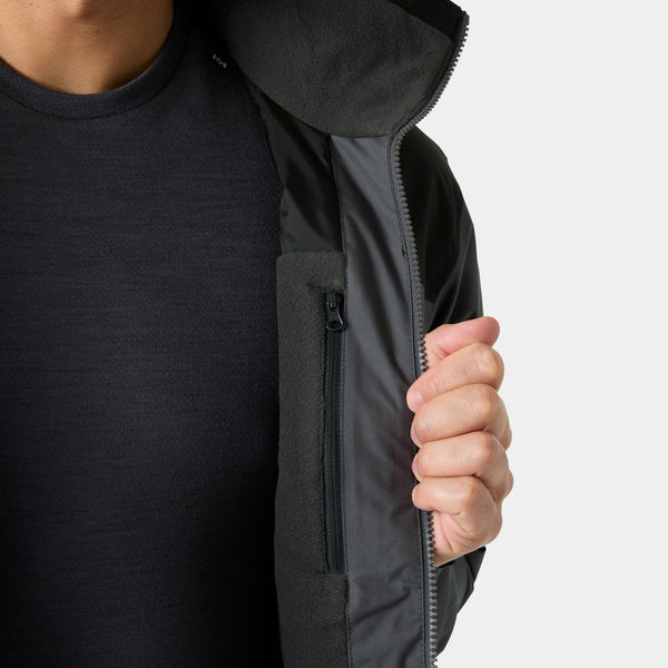 CREW HOODED MIDLAYER JACKET 2, THUNDER GRE, XXL