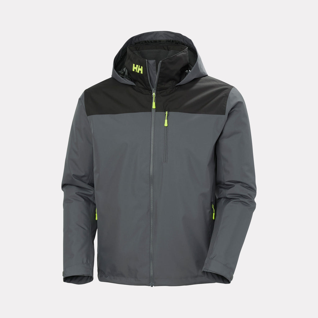 CREW HOODED MIDLAYER JACKET 2, THUNDER GRE, XXL