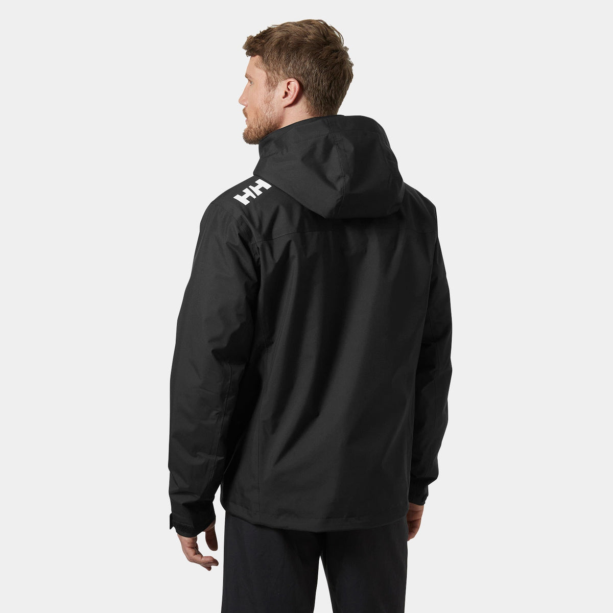 CREW HOODED MIDLAYER JACKET 2, BLACK, XXL