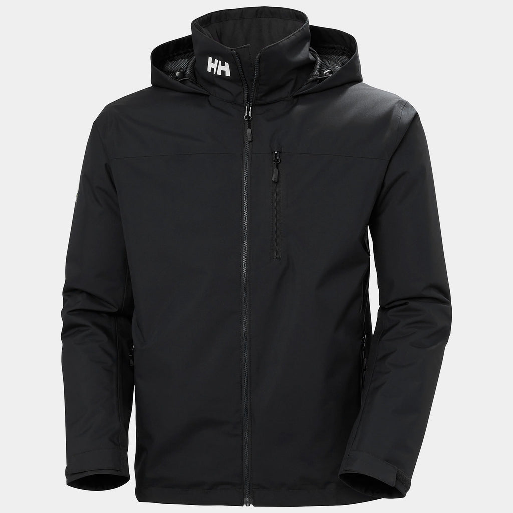 CREW HOODED MIDLAYER JACKET 2, BLACK, XXL