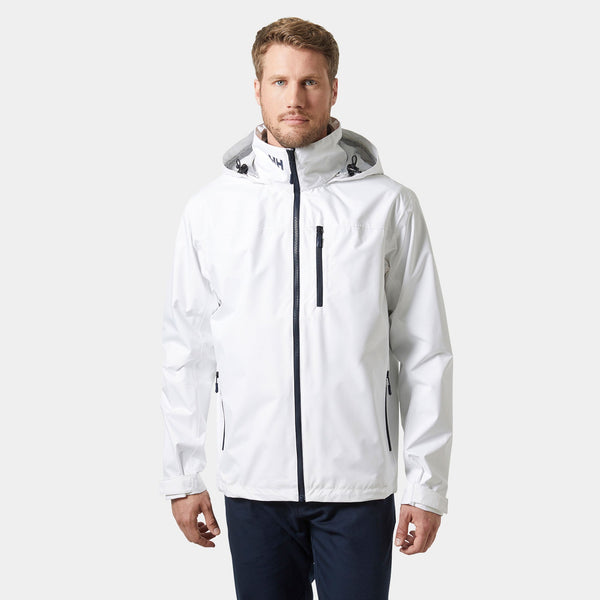 CREW HOODED JACKET 20, WHITE, XXL