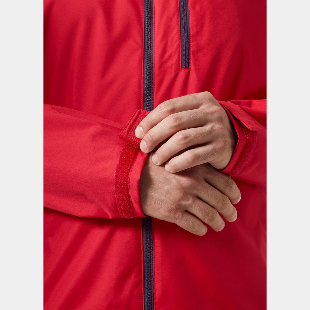 CREW HOODED JACKET 20, RED, L