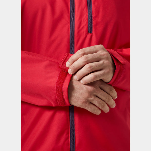 CREW HOODED JACKET 20, RED, L