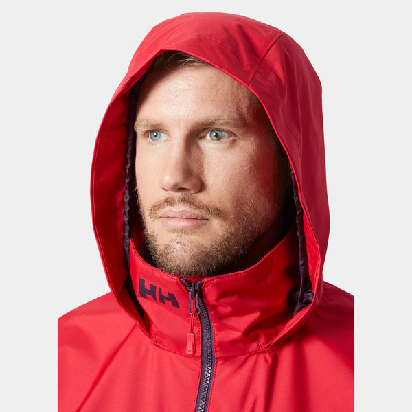 CREW HOODED JACKET 20, RED, L