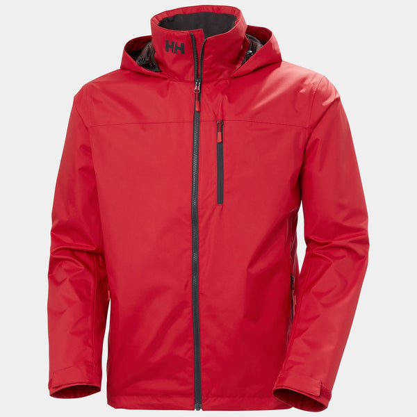 CREW HOODED JACKET 20, RED, L