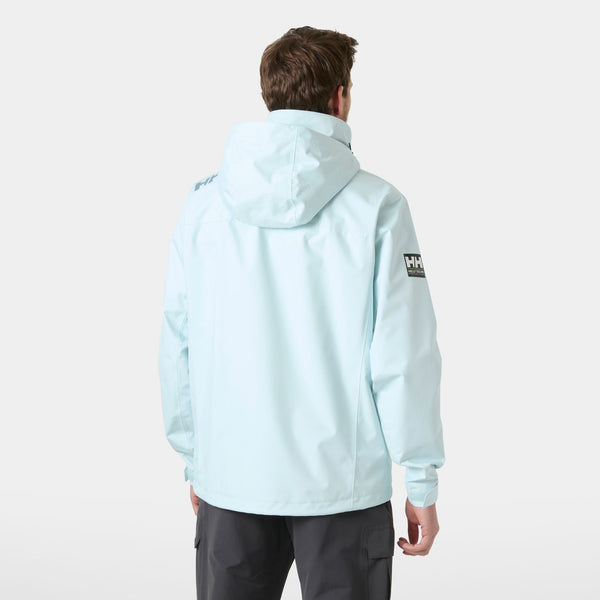 CREW HOODED JACKET 20, BARELY BLUE, XXL