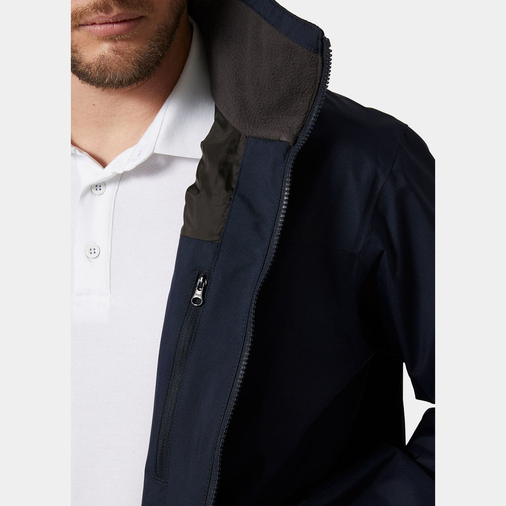 CREW HOODED JACKET 20, NAVY, XXL