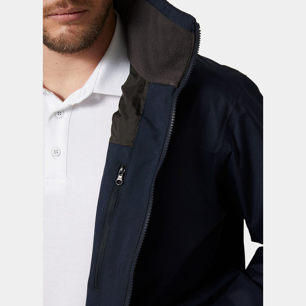 CREW HOODED JACKET 20, NAVY, XXL