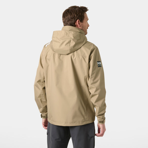 CREW HOODED JACKET 20, PEBBLE, XXL
