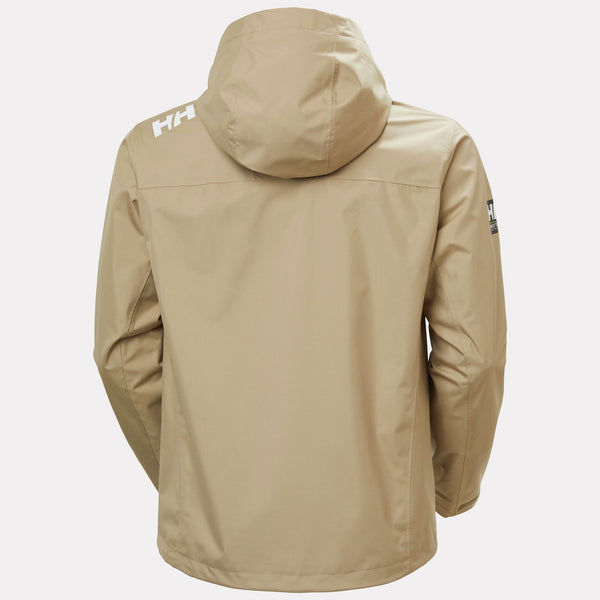 CREW HOODED JACKET 20, PEBBLE, XXL