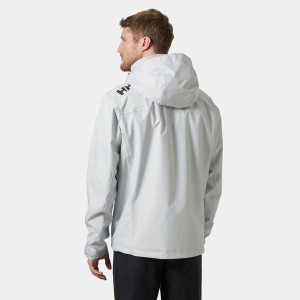 CREW HOODED JACKET 20, GREY FOG, XXL