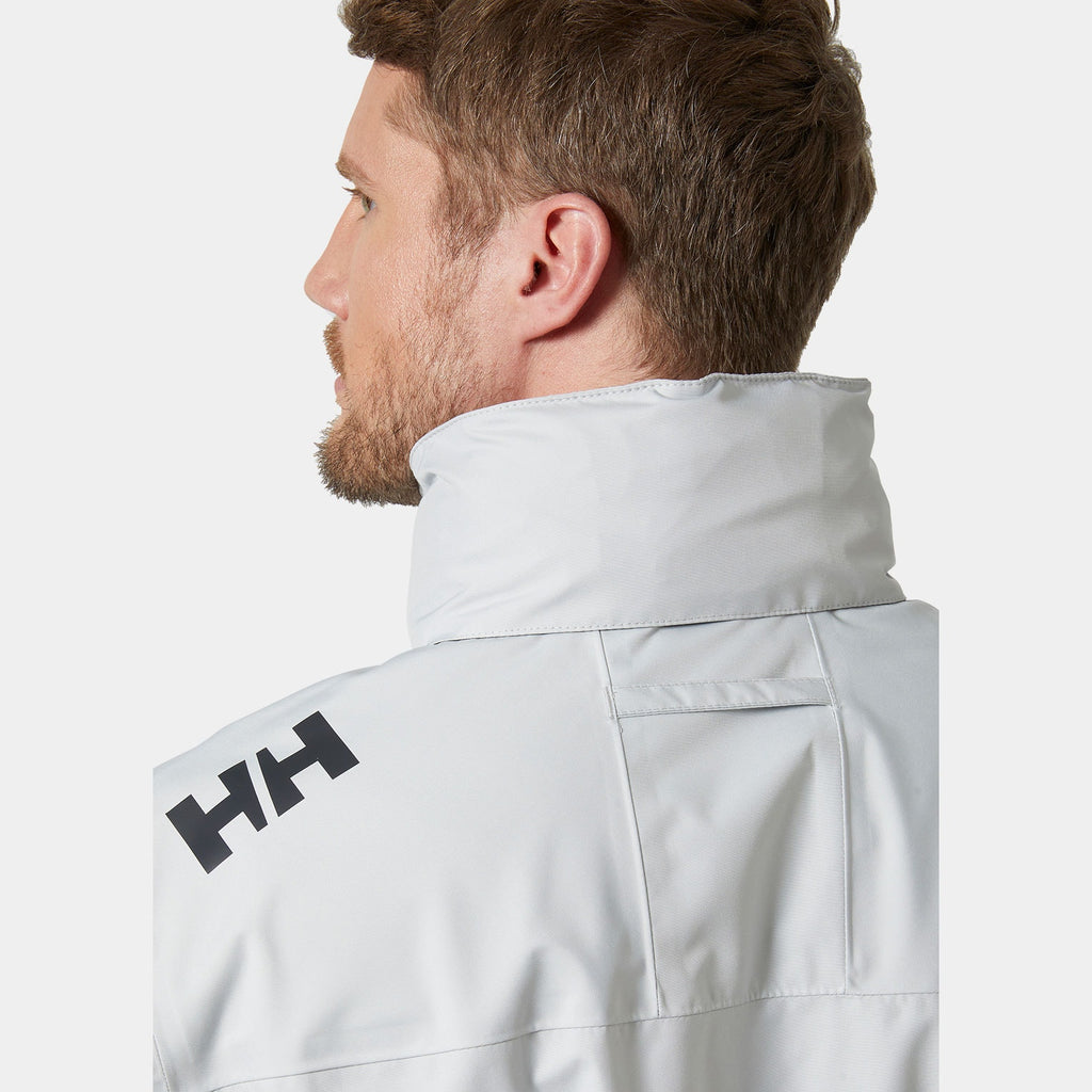CREW HOODED JACKET 20, GREY FOG, XXL