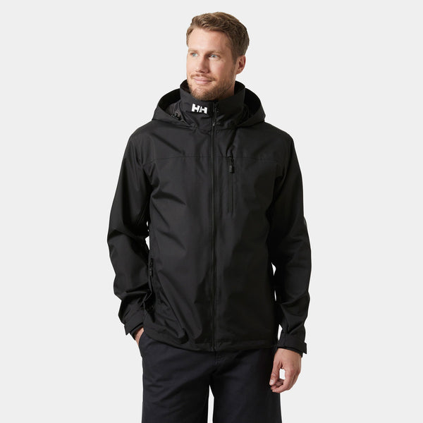 CREW HOODED JACKET 20, BLACK, XXL