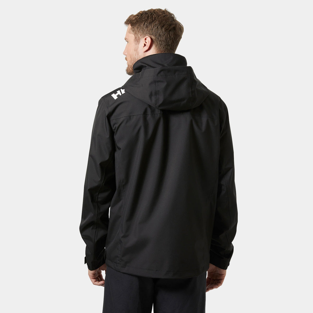 CREW HOODED JACKET 20, BLACK, XXL