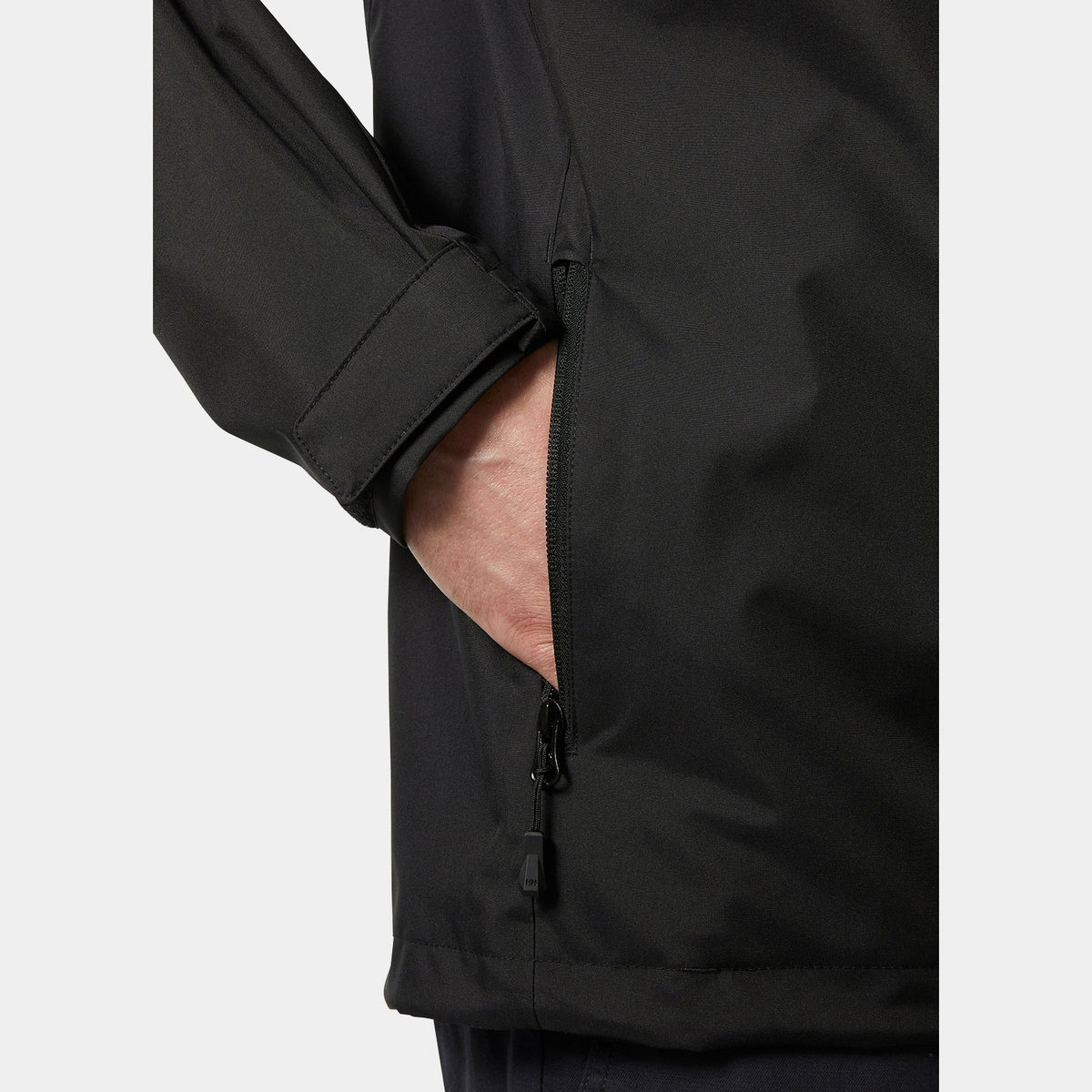 CREW HOODED JACKET 20, BLACK, XXL