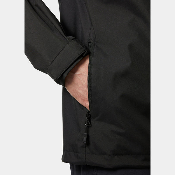 CREW HOODED JACKET 20, BLACK, XXL