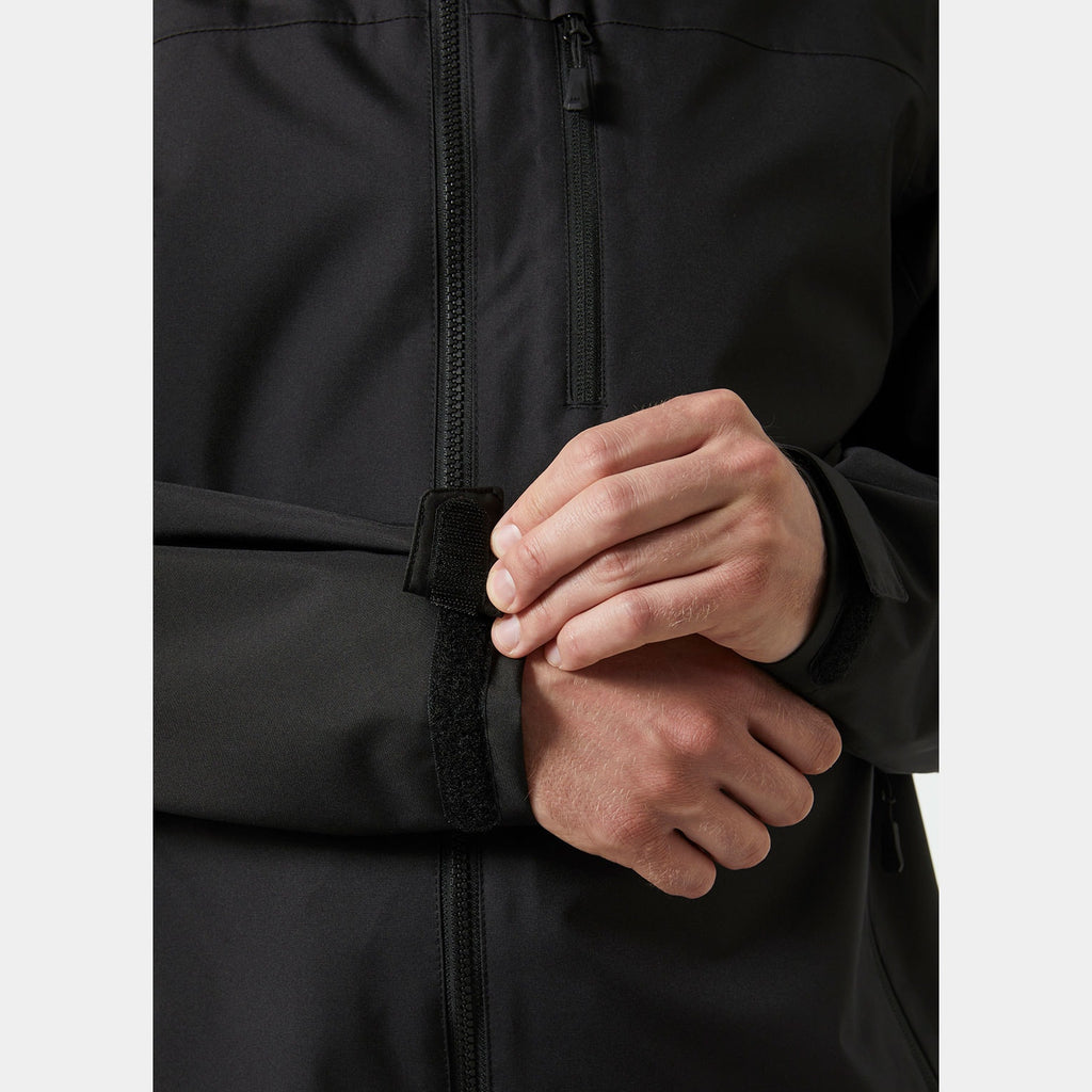 CREW HOODED JACKET 20, BLACK, XXL