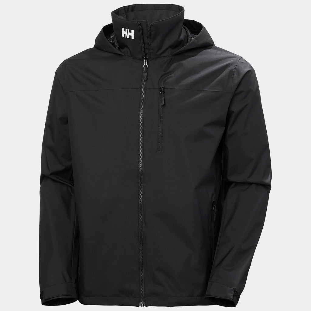CREW HOODED JACKET 20, BLACK, XXL