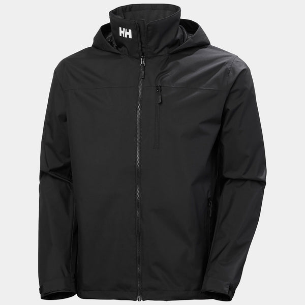 CREW HOODED JACKET 20, BLACK, XXL