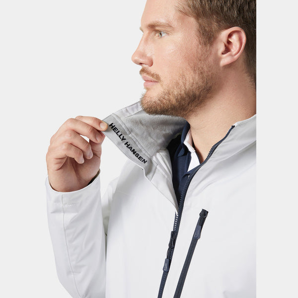 CREW MIDLAYER JACKET 2, WHITE, XXL