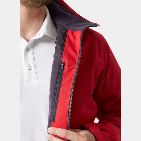 CREW MIDLAYER JACKET 2, RED, XXL