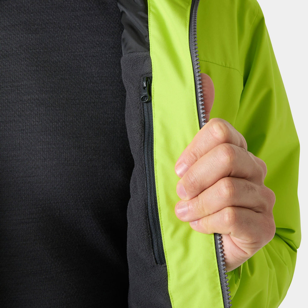 CREW MIDLAYER JACKET 2, LUMINOUS GR, XXL