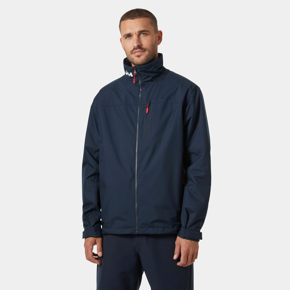 CREW MIDLAYER JACKET 2, NAVY, XXL