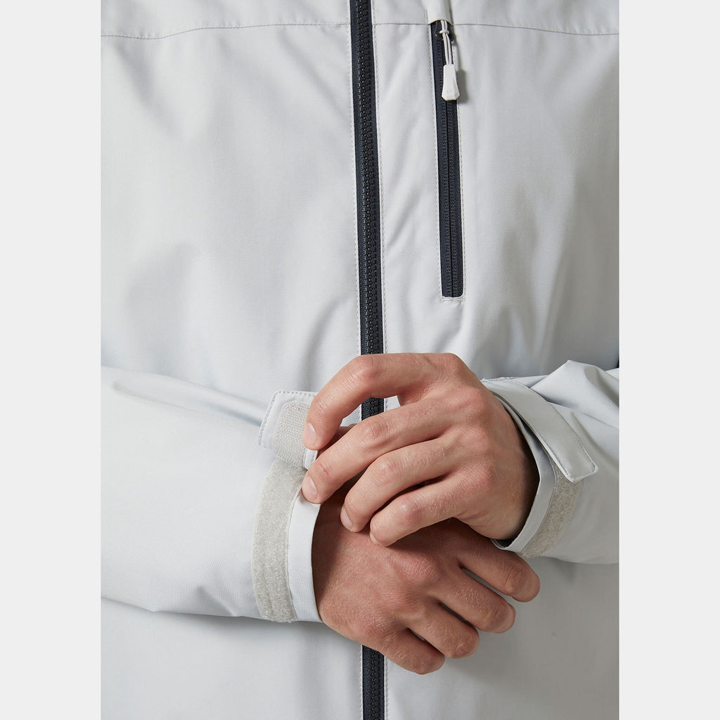 CREW MIDLAYER JACKET 2, GREY FOG, XXL