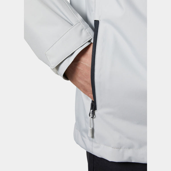 CREW MIDLAYER JACKET 2, GREY FOG, XXL