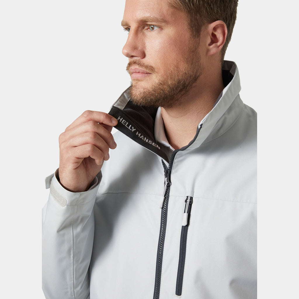 CREW MIDLAYER JACKET 2, GREY FOG, XXL