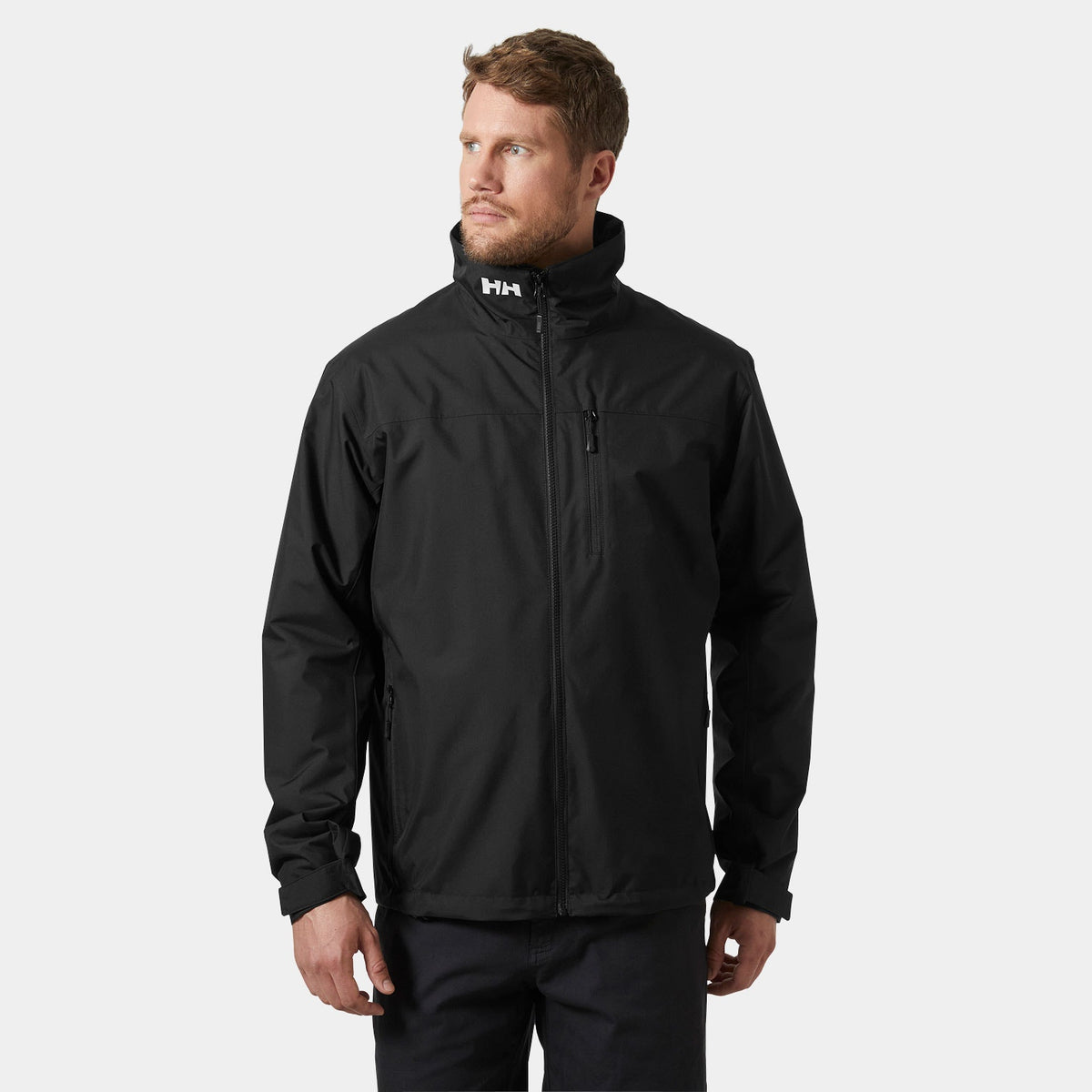 CREW MIDLAYER JACKET 2, BLACK, XXL