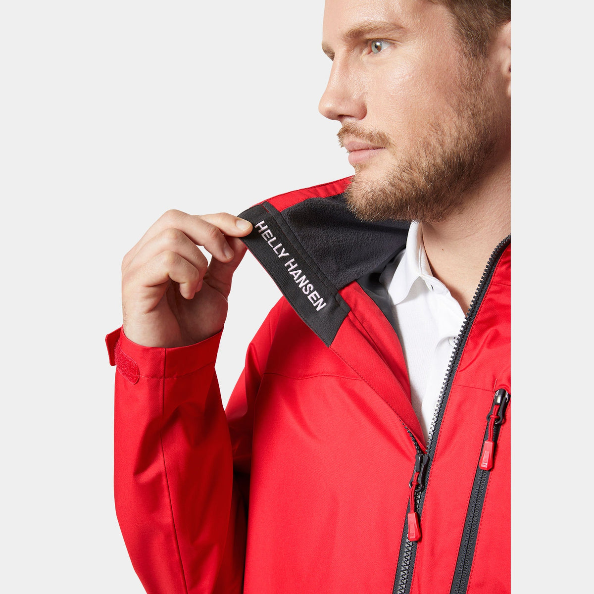 CREW JACKET 20, RED, XXL