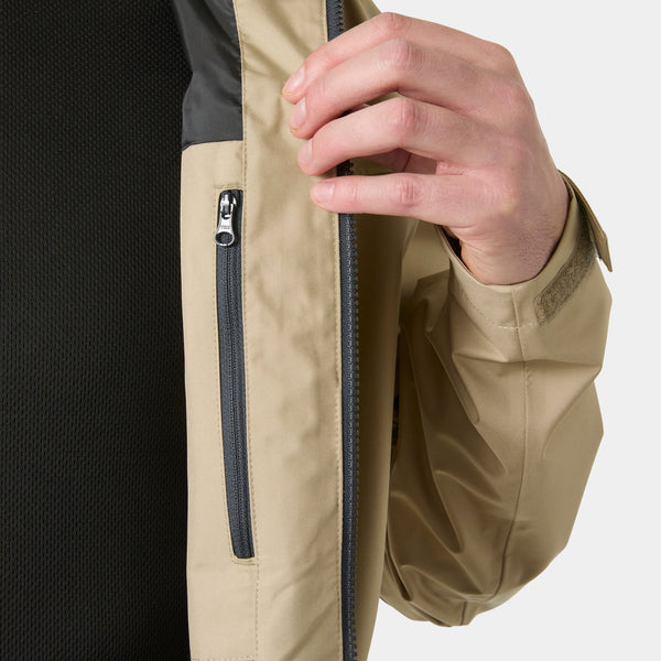 CREW JACKET 20, PEBBLE, XXL