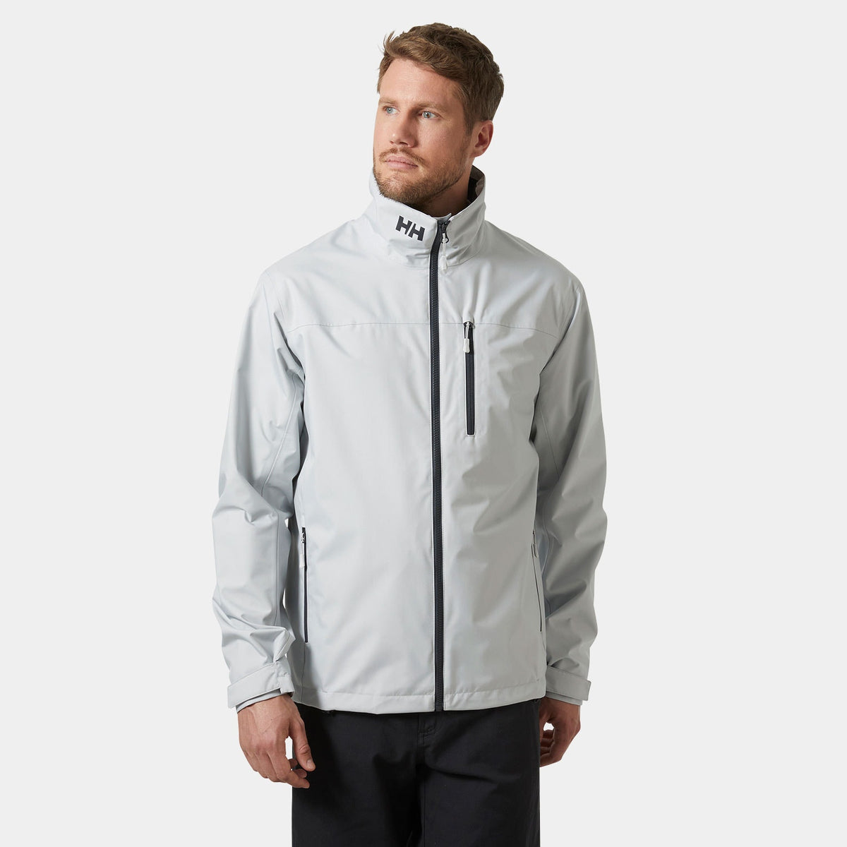 CREW JACKET 20, GREY FOG, XXL
