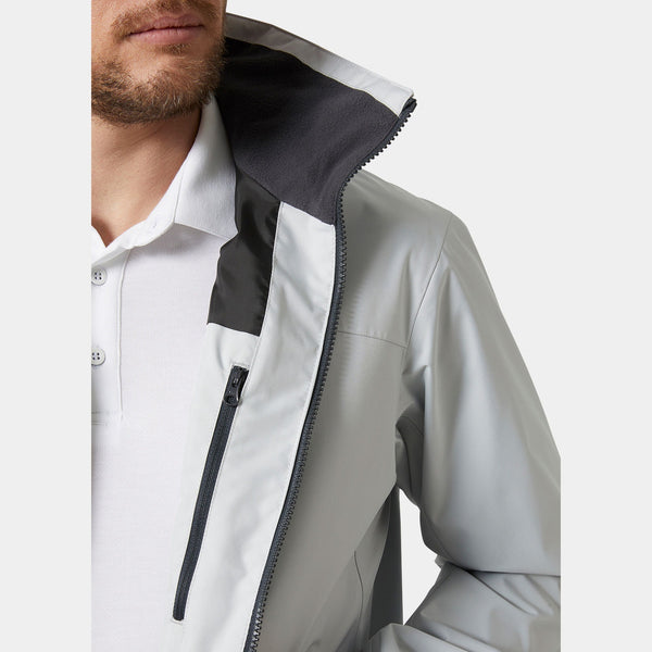 CREW JACKET 20, GREY FOG, XXL
