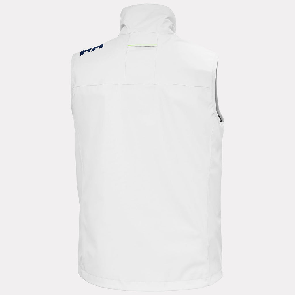 CREW VEST 20, WHITE, XXL