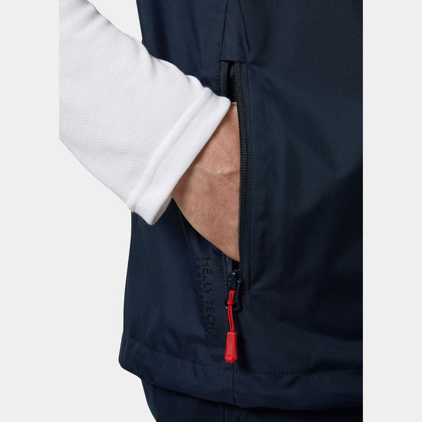 CREW VEST 20, NAVY, XXL